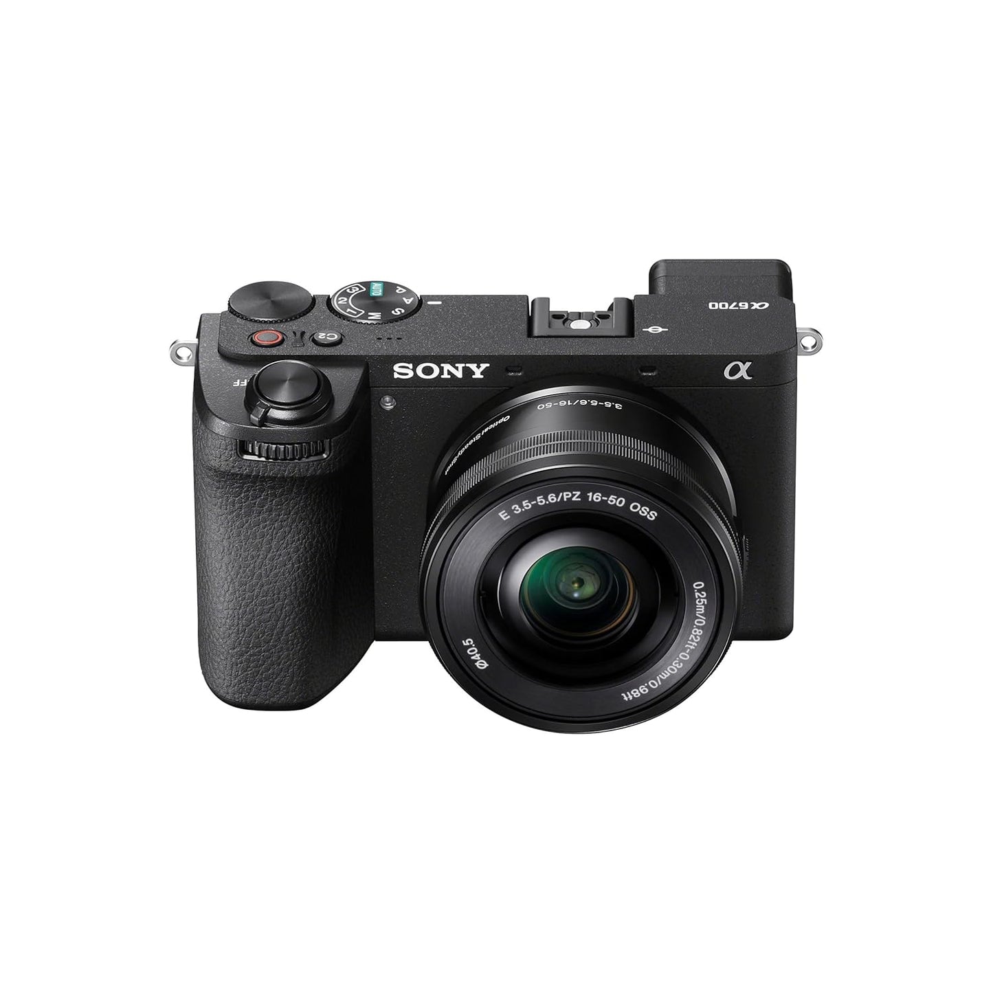 Sony Alpha ILCE-6700L APS-C Interchangeable-Lens Mirrorless Camera (Body + 16-50 mm Power Zoom Lens) | Made for Creators | 26.0 MP | Artificial Intelligence Based Autofocus | 4K 60p Recording - Black