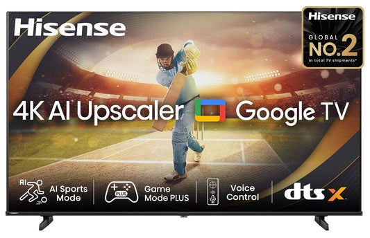 Hisense 108 cm (43 inches) E6N Series 4K Ultra HD Smart LED Google TV