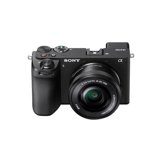Sony Alpha ILCE-6700L APS-C Interchangeable-Lens Mirrorless Camera (Body + 16-50 mm Power Zoom Lens) | Made for Creators | 26.0 MP | Artificial Intelligence Based Autofocus | 4K 60p Recording - Black