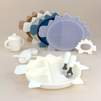 Stegosaurus Dino Section Plate with Lid