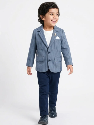 Pinstriped Formal Set