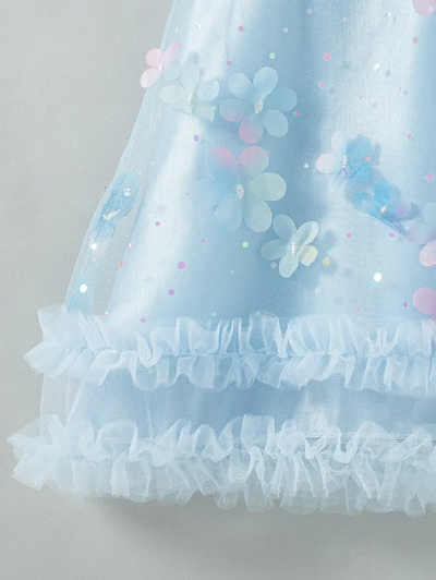 Tulip Applique Casual Dress