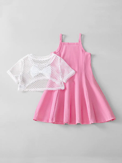 Bow Applique Dress