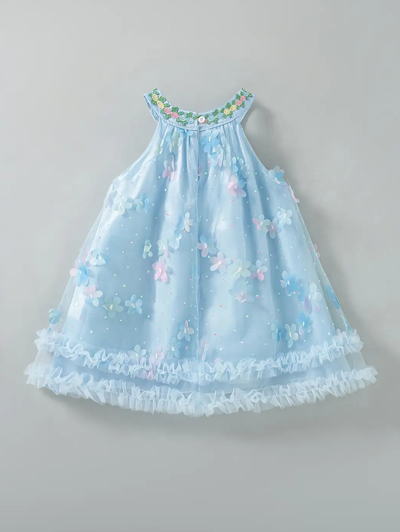 Tulip Applique Casual Dress