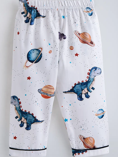 2-Pc Cotton Animal Shirt & Pajama