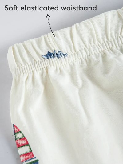 2-Pc Cotton All Over Print Shirt & Pajama