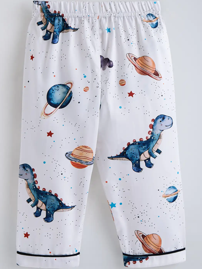 2-Pc Cotton Animal Shirt & Pajama
