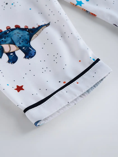 2-Pc Cotton Animal Shirt & Pajama