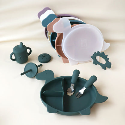 Diplodocus Section Plate with Lid