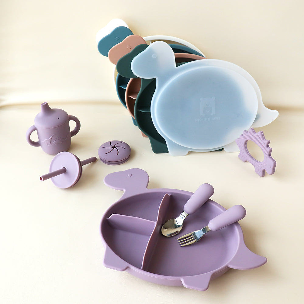 Diplodocus Section Plate with Lid