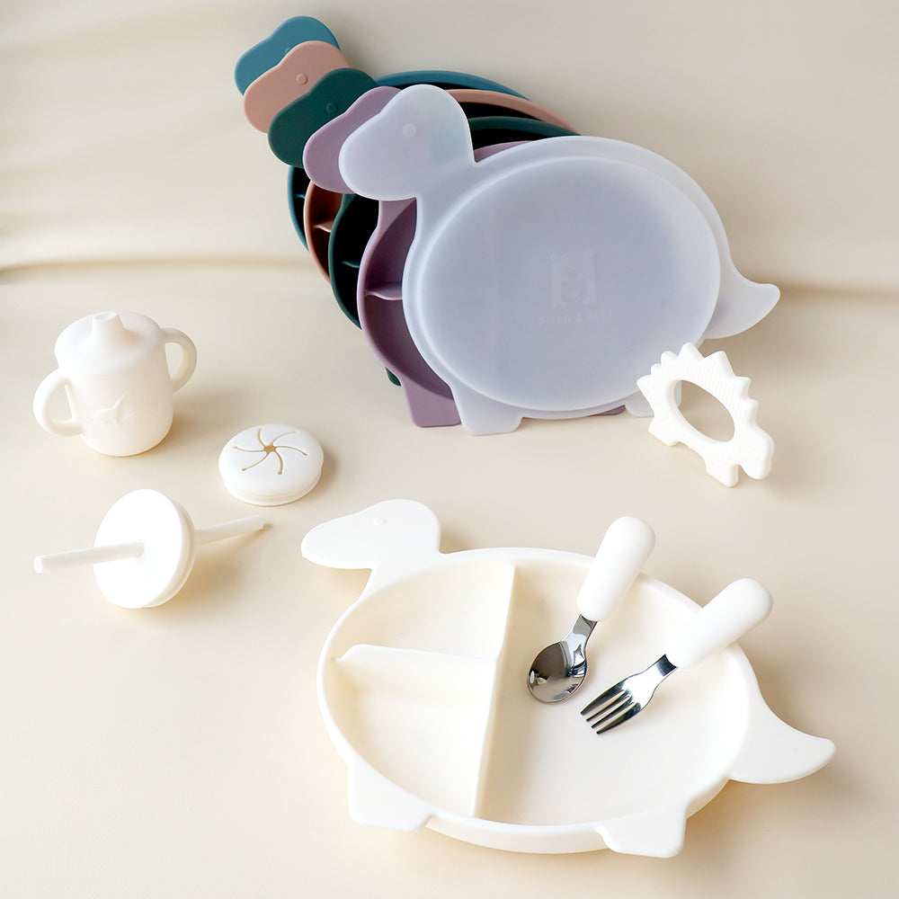 Diplodocus Section Plate with Lid