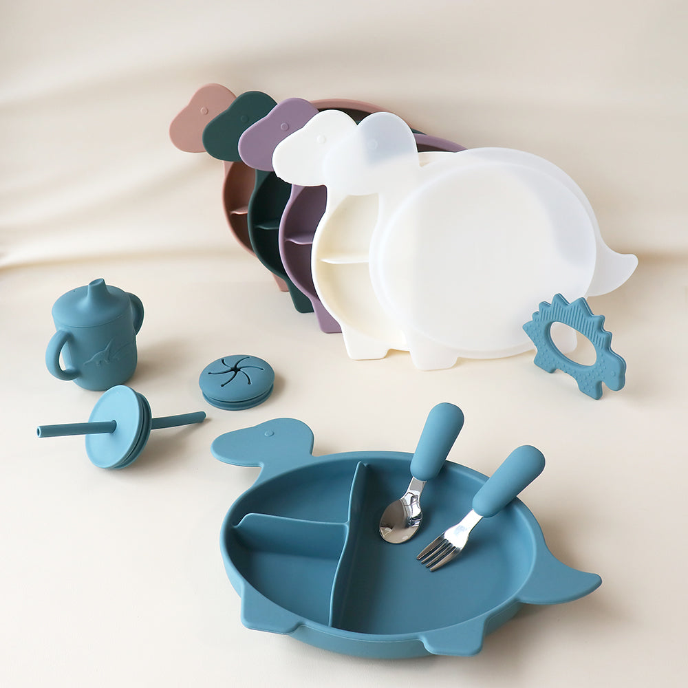 Diplodocus Section Plate with Lid