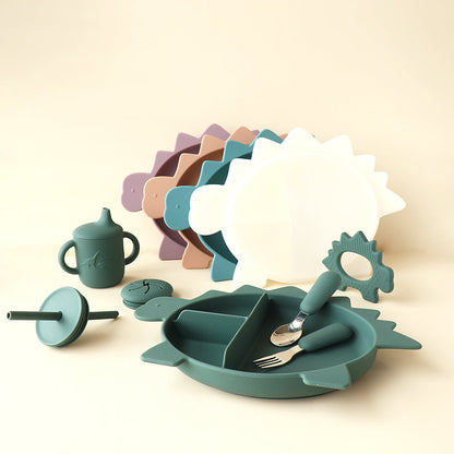 Stegosaurus Dino Section Plate with Lid