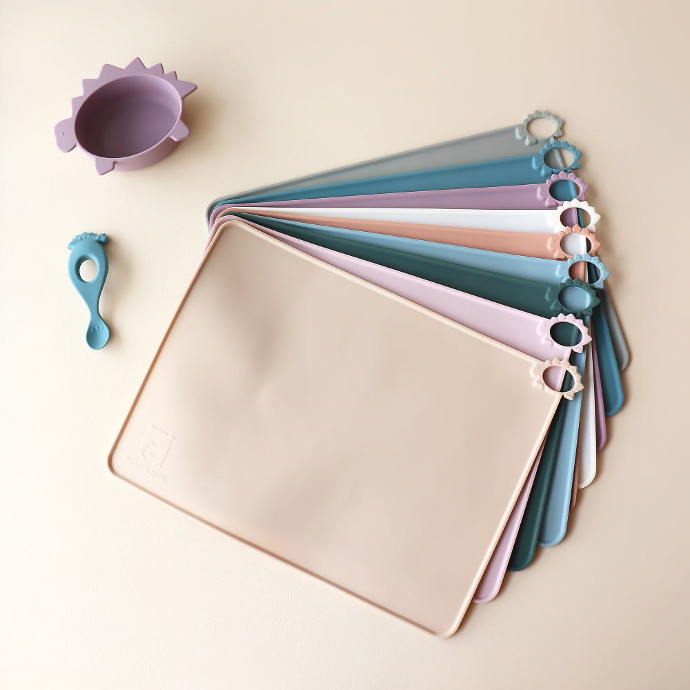 Infant Dinosaur Placemat Dinosaur Anti Spill Oatmeal Mist
