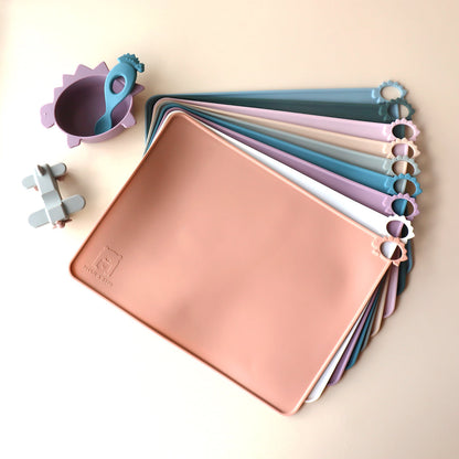 Kids Dinosaur Placemat Dinosaur Anti Spill Rose Dust