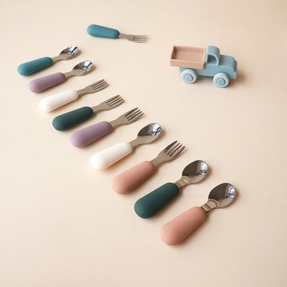 Pickle and Bear Cutlery Set and toy truck