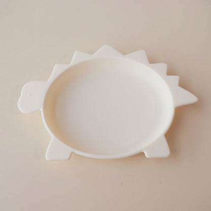 Pickle and Bear Small Plate marshmallow