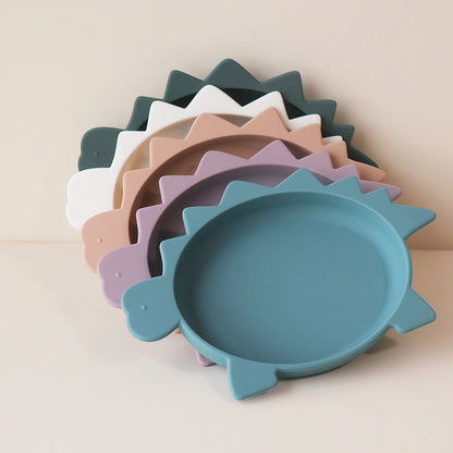 Pickle and Bear Small Plate pastel colours