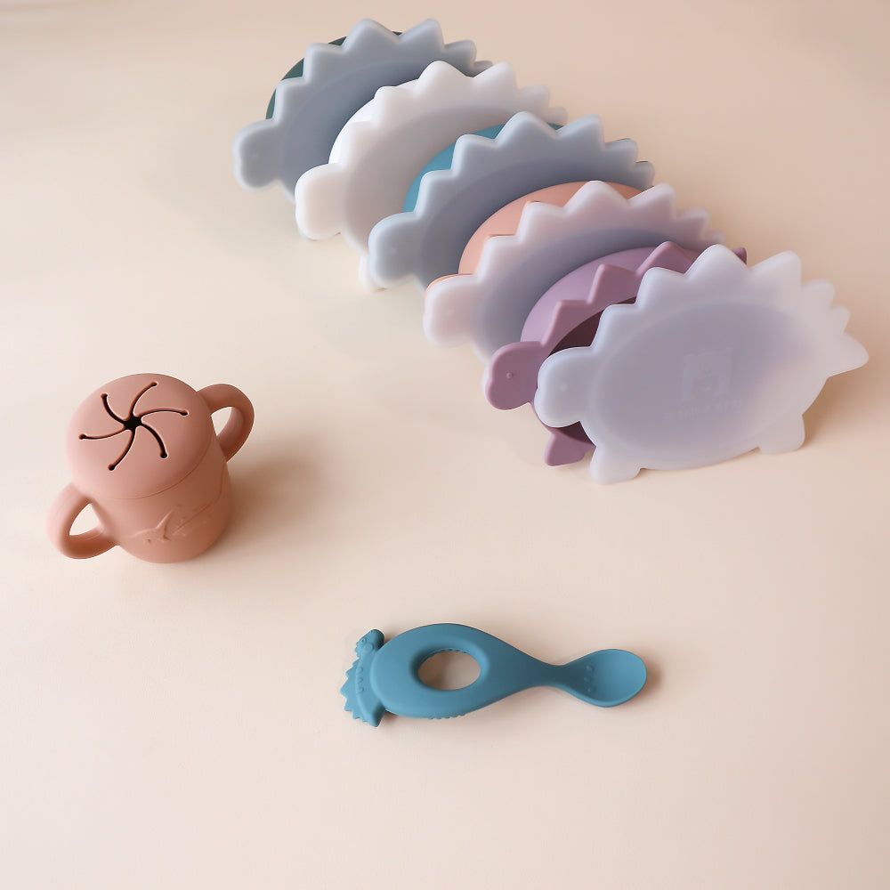 Stegasaurus Dinosaur Bowl With Lid Sippy Cup Spoon