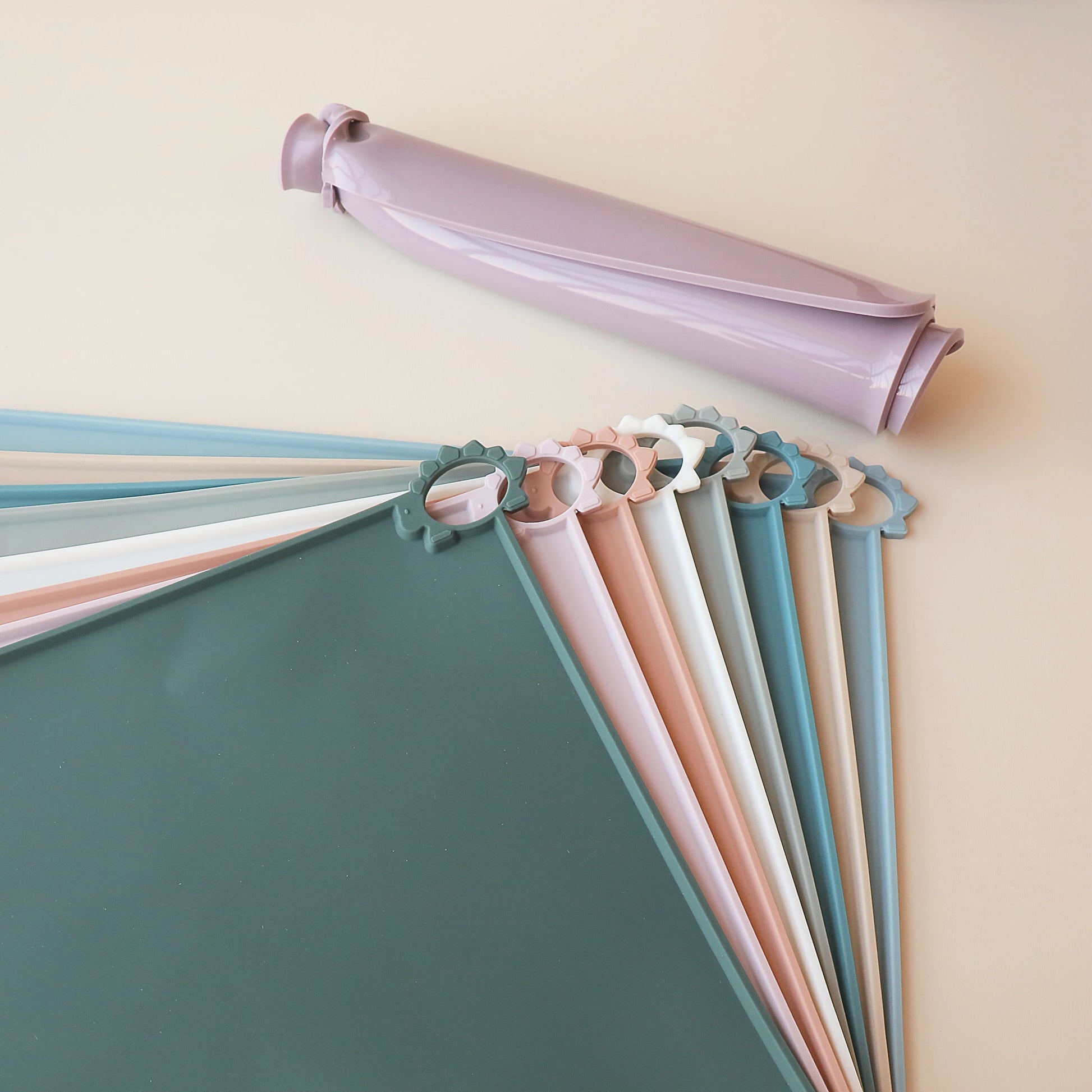 dinosaur placemats roll up storage