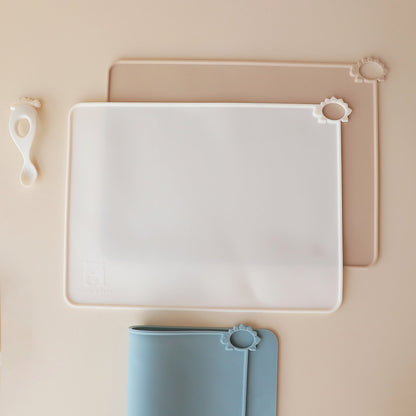 kids placemat dino theme pastel colours